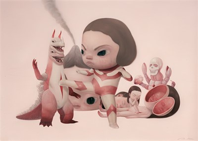 Lot 121 - Roby Dwi Antono (Indonesian 1990-), 'Epic Fight', 2021