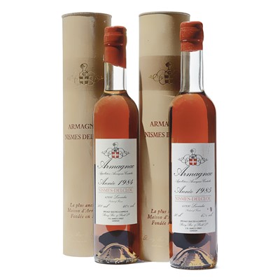 Lot 125 - 2 50cl bottles Mixed Nismes-Declou Armagnac