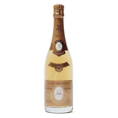 Lot 112 - 1 bottle 2002 Louis Roederer Cristal Rose