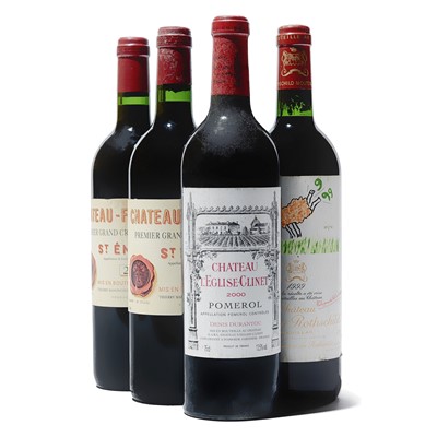 Lot 64 - 4 bottles Mixed Bordeaux