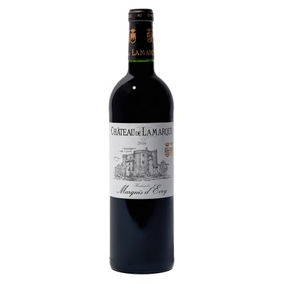 Lot 137 - 12 bottles 2016 Ch de Lamarque