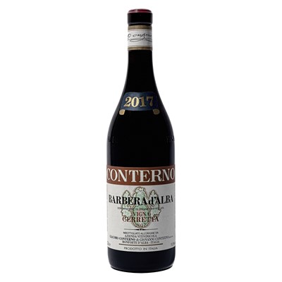 Lot 158 - 6 bottles 2017 Barbera d'Alba Ceretta G Conterno