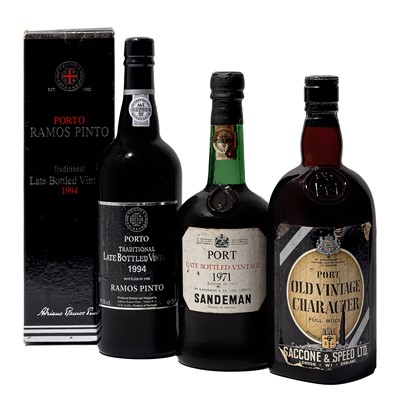 Lot 3 - 3 bottles Mixed Ports