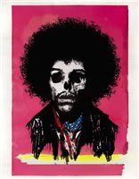 Lot 484 - Paul Insect (British b.1971), 'Dead Rebels - Jimi', 2012