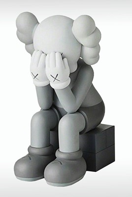 Lot 85 - Kaws (American 1974-), 'Passing Through (Grey)', 2018