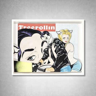 Lot 142 - D*Face (British 1978-) 'Freerollin', 2013