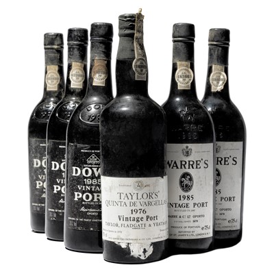 Lot 8 - 6 bottles Mixed Vintage Port