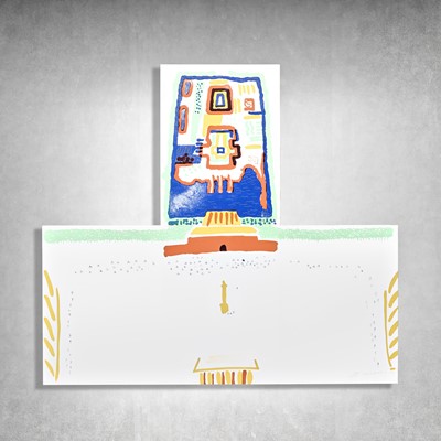 Lot 146 - David Hockney (British 1937-), 'Red Square and the Forbidden City, from China Diary', 1982