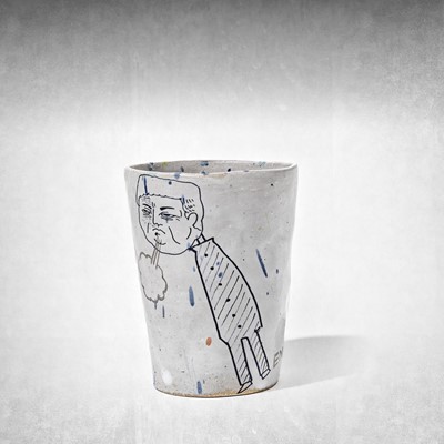 Lot 56 - En Iwamura (Japanese 1988-), 'Doodle Cup', 2018