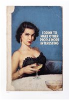 Lot 30 - Connor Brothers (British b.1968), ‘I Drink To Make Other People More Interesting’, 2017