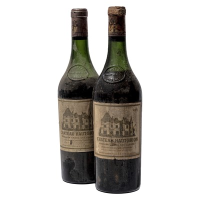 Lot 55 - 2 bottles 1963 Ch Haut Brion