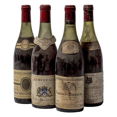 Lot 87 - 4 bottles Mixed Red Burgundy