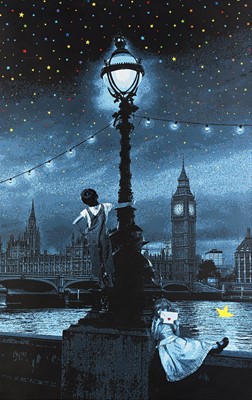 Lot 85 - Roamcouch (Japanese 1976-), 'Wish Upon A Star London (Blue)', 2013