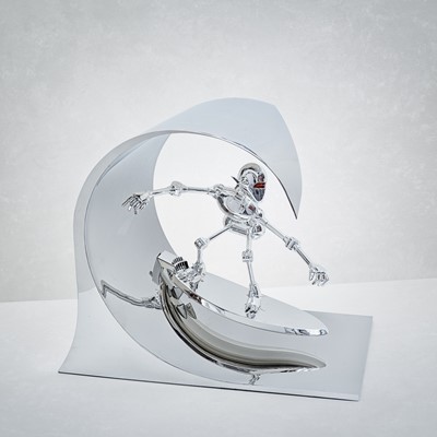 Lot 160 - Hajime Sorayama (Japanese 1947-), 'Classic Robot SURF', 2018