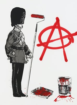 Lot 82 - Mr Brainwash (French 1966-), 'Anarchy Soldier', 2012