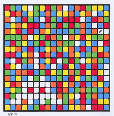 Lot 164 - Invader (French 1969-), 'Albino Invader', 2005