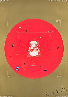 Lot 44 - Damien Hirst (British 1965-), 'Death of God, Galeria Hilario Galguera', 2006
