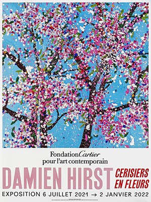 Lot 43 - Damien Hirst (British 1965-), 'Cherry Blossoms', 2021