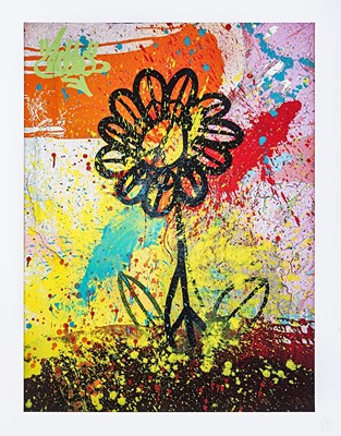 Lot 87 - ROBBO (British 1969-2014), 'OK Petal'