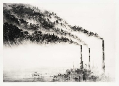 Lot 218 - Pejac (Spanish 1977-), 'A Forest', 2018