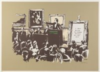 Lot 520 - Banksy (British b.1974), 'Morons (Sepia)', 2007