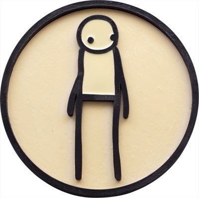 Lot 192a - Stik (British 1979-), Plaque (Blank), 2011