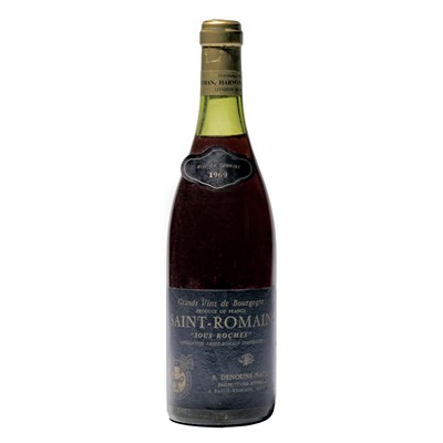 Lot 78 - 6 bottles 1969 St Romain Rouge