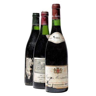 Lot 94 - 6 bottles Mixed Rhone Reds