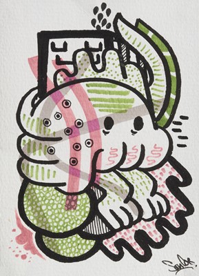 Lot 48 - Mr Doodle (British 1994-), 'Untitled', 2013