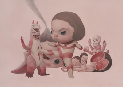 Lot 52 - Roby Dwi Antono (Indonesian 1990-), 'Epic Fight', 2021