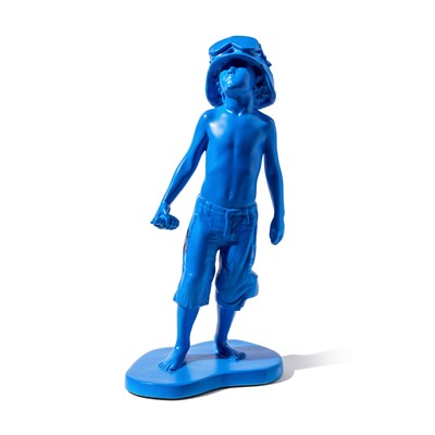 Lot 177 - Schoony (British 1974-), 'Boy Soldier (Blue Edition)', 2018