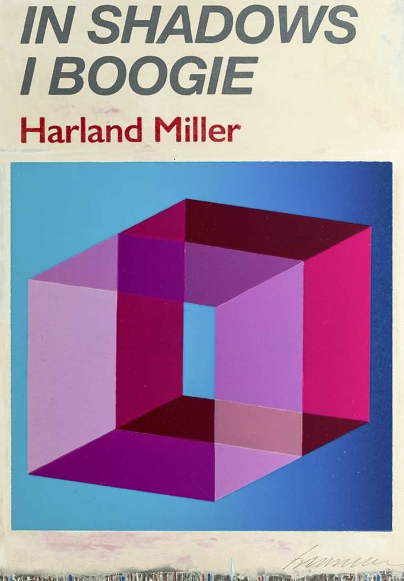 Lot 157 - Harland Miller (British 1964-), 'In Shadows I Boogie (Blue)', 2019