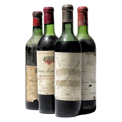 Lot 63A - 8 bottles Mixed Claret