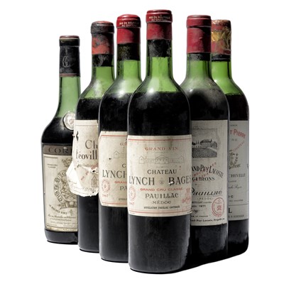 Lot 60 - 6 bottles Mixed Bordeaux