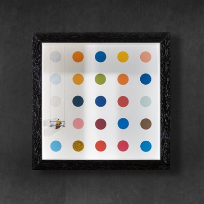 Lot 54 - Roy's People (British), 'Scrubbed Out Spots', 2021