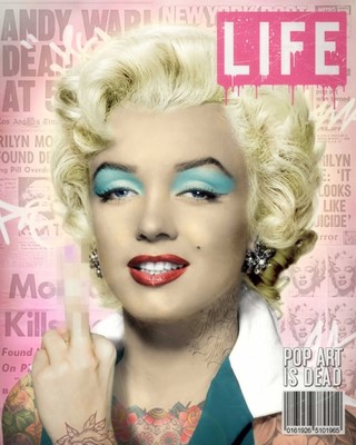 Lot 38 - JJ Adams (British 1978-), 'Warhols Marilyn', 2016