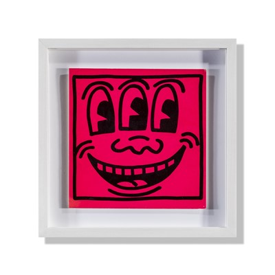 Lot 109 - Keith Haring (American 1958-1990), 'Three Eyes', 1982