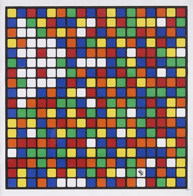 Lot 200 - Invader (French 1969-), 'Albino Invader', 2005