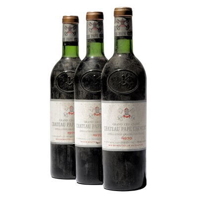 Lot 57 - 5 bottles 1970 Ch Pape Clement