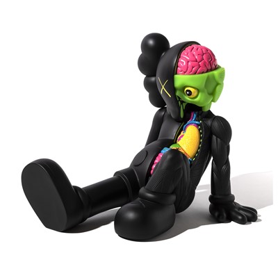 Lot 208 - Kaws (American 1974-), 'Resting Place Companion (Black)', 2013