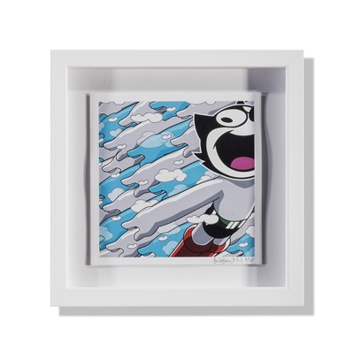 Lot 99 - Jerkface (American 1982-), 'Astro Cat (Clouds Edition)', 2018