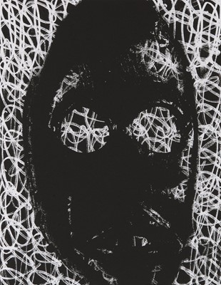 Lot 128 - Adam Pendleton (American 1984-), 'Untitled, Mask', 2020