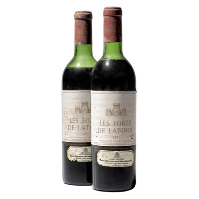 Lot 51 - 2 bottles 1971 Les Forts de Latour