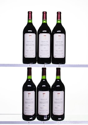 Lot 139 - 6 magnums 2003 Ch La Bernadotte