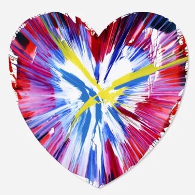 Lot 143 - Damien Hirst (British 1965-), 'Heart Spin', 2009