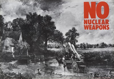 Lot 50 - Peter Kennard (British 1949-), 'Haywain with Cruise Missiles', 1980