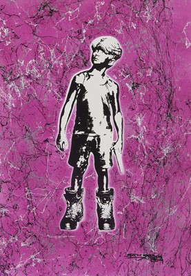 Lot 58 - Schoony (British 1974-), 'Boots', 2019