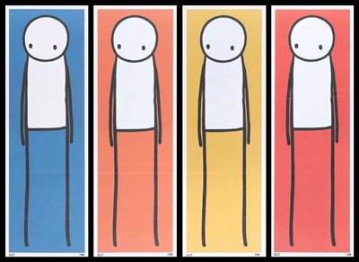 Lot 221 - Stik (British), 'Standing Figure (UK Big Issue) (Signed)', 2013