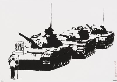 Lot 194 - Banksy (British 1974-), 'Golf Sale', 2003