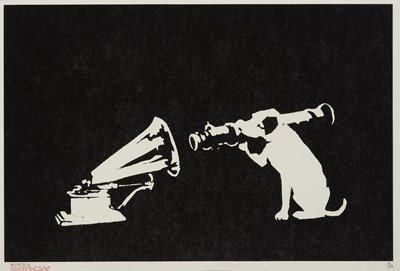 Lot 229 - Banksy (British 1974-), 'HMV', 2003